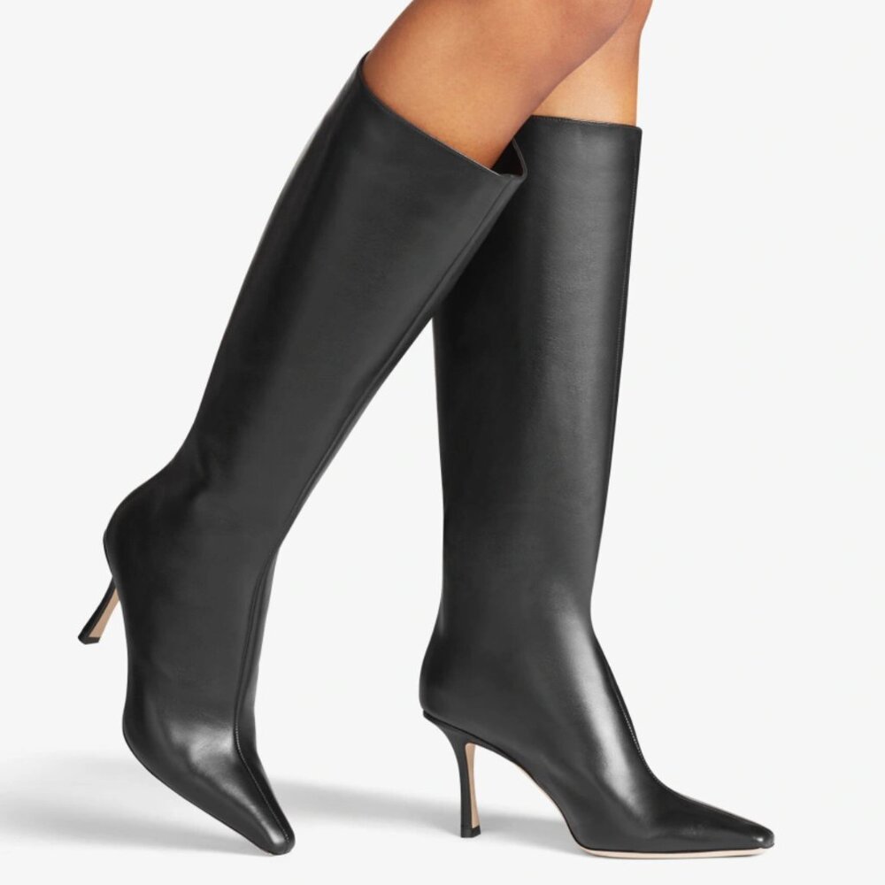 Jimmy Choo Tall Boots - Agathe - Black 39.5